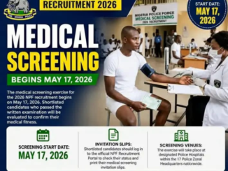 Nigeria Police Medical Screening 2026 Date Announced – Check Your Status & Print Slip Now