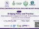 National Conference on Youth, Peace and Security 2026