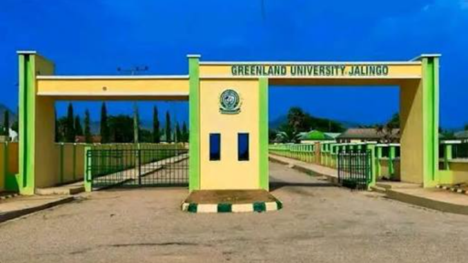 Greenland University Jalingo Recruitment 2026