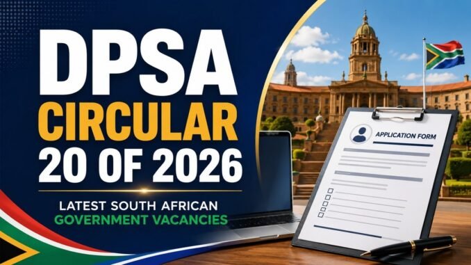 DPSA Circular 20 2026 DPSA Circular 20 2026