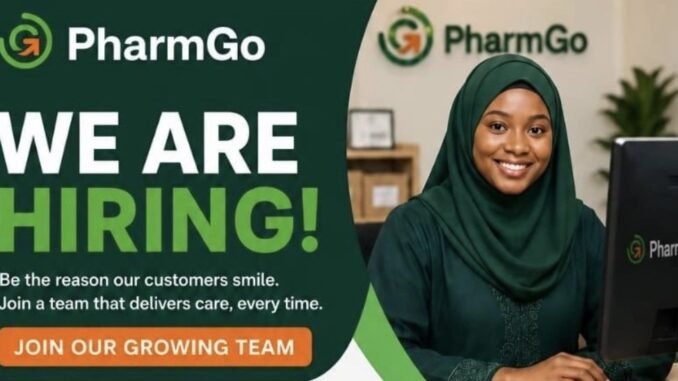 PharmGo Limited Recruitment 2026: Graduate Job Vacancy, Requirements, Salary & How to Apply Before July 14