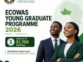 ECOWAS Graduate Trainee Programme 2026: Fully Paid One-Year Training, Eligibility Requirements and How to Apply