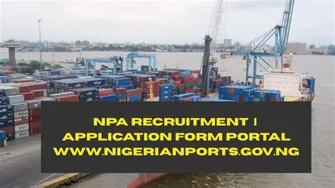 Nigerian Ports Authority NPA Recruitment 2026: Pilot Trainee Job Nigerian Ports Authority NPA Recruitment 2026: Pilot Trainee Job